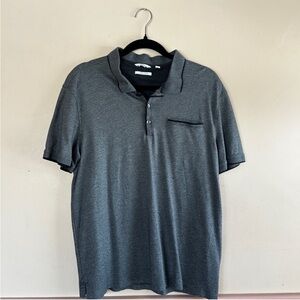 Calvin Klein Charcoal Polo Shirt